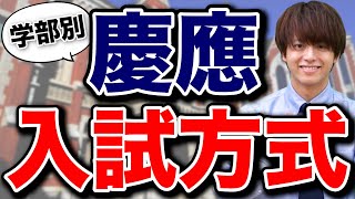 【戦略が難しい】慶應志望は知っておきたい複雑な入試方式と対策