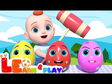 Surprise Eggs Kids Songs | Educational Video for Kids | Learn & Play with Leo