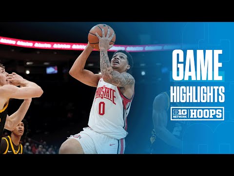 Valparaiso at Ohio State | Highlights | Big Ten Men's Basketball | 12/17/2024