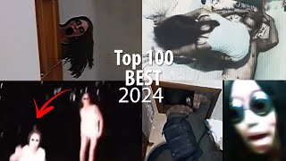 Top 100 BEST Scary Videos of 2024 2