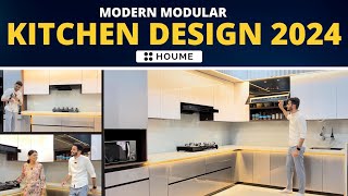 Modular Kitchen tour video I Modern modular kitchen design ideas in hindi #kitchendesign