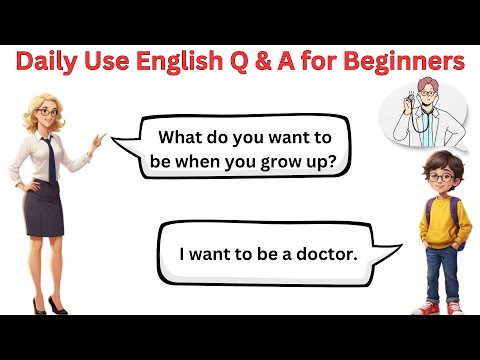 Daily Use English Question Answers | Basic English Sentences  | #englishlearning #kidslearning