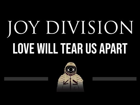 Joy Division • Love Will Tear Us Apart (CC) (Upgraded Video) 🎤 [Karaoke] [Instrumental Lyrics]