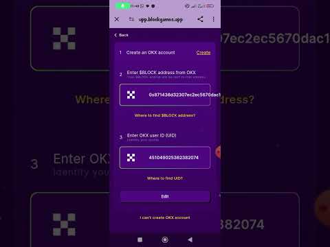 How to withdraw $Block to OKX #blockgames #block #airdrop #farming #crypto