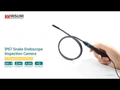 [2 Megapixel Resolution] IP 67 Snake Endoscope Inspection Camera