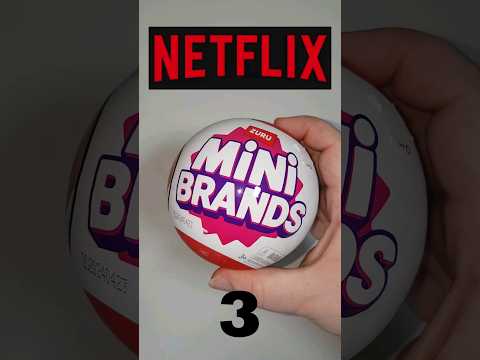 Mini Brands - Netflix capsule 3 #minibrands #minibrandsnetflix #netflix #miniature #strangerthings