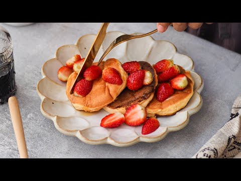 How to make Japanese Soufflé Pancake #easyrecipe #pancake 🥞