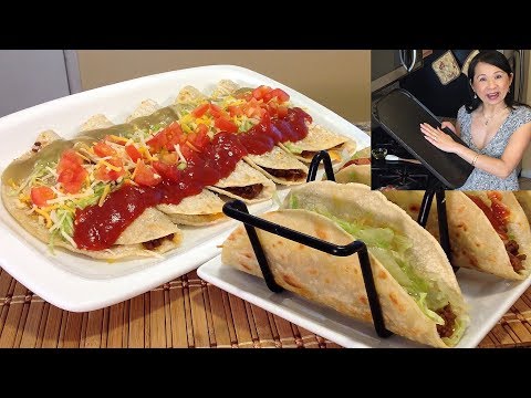 How To Make Pan Fried Tacos-Mexican Food Recipes