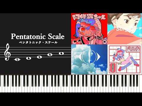 ”エモい”流行りメロディ不可欠の要素？～近年ヒット曲におけるペンタトニック・スケールの使用～