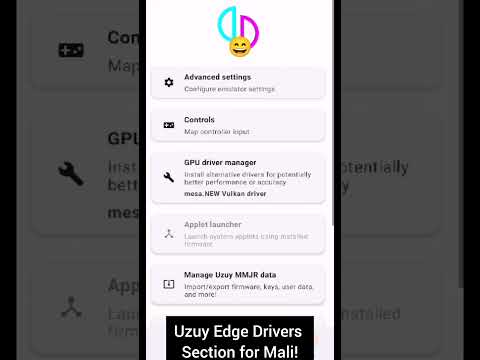 Uzuy Edge Mali GPU Drivers support Android Switch emulator Dimensity 700 #shorts Redmi Note 10T