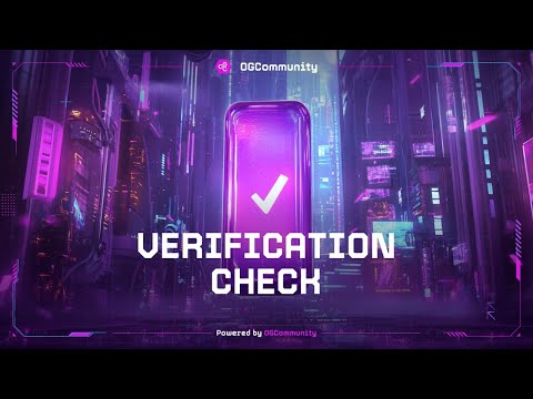 OGC VERIFICATION CHECK : Do This Now