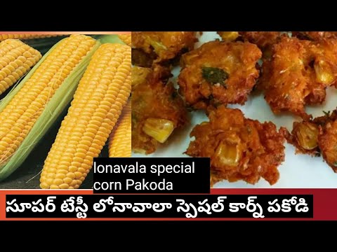 sweet corn pakora lonavala special pakodi/Lonavala best tourism spot in Pune