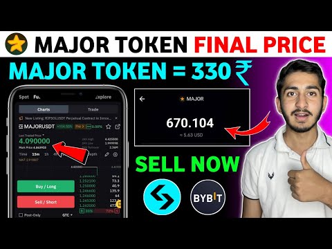 Major Airdrop price prediction | Major token listing price | Major new update today