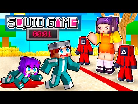 Playing SQUID GAME In Minecraft!