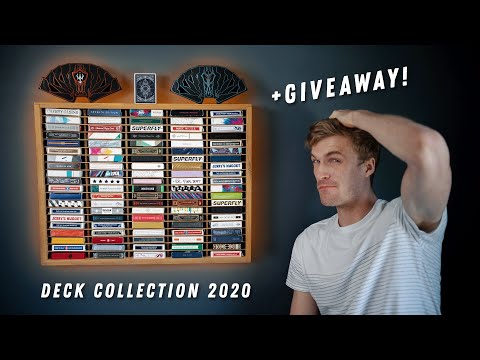 OUR DECK COLLECTION 2020 // Every Deck has a Story!! + GIVEAWAY (PART 1)