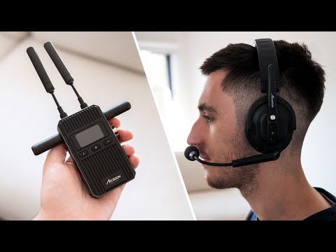 Essential Pro Filmmaking Gear! Accsoon Cineview Transmission & Como Headset Review