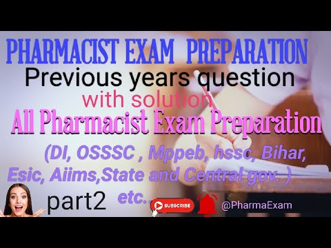 Pharmacist previous years question #previousyearquestions #pharmacistexampreparation #pharmacist