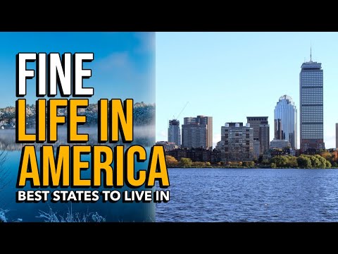 Top 10 US States with the Best Quality of Life