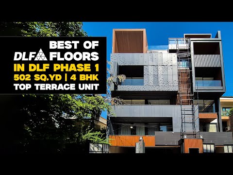 4 BHK Builder Floor in DLF Phase 1 | DLF Floors || Top Floor with Terrace