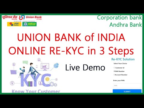 Union Bank of India Re KYC Online 2023 How To Update #unionbank of India KYC #tech_kurippugal