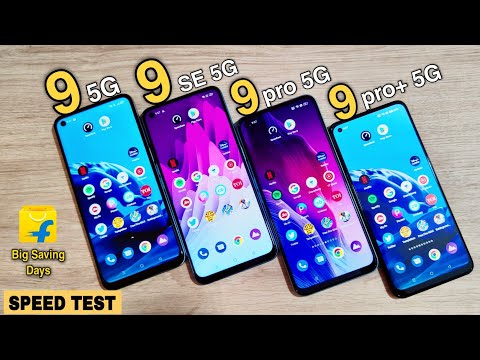 realme 9 5g vs realme 9 se 5g  vs realme 9 pro 5g vs realme 9 pro plus 5g Speed Test & Comparison