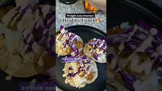 the best shrimp tacos #healthylunch #cleaneating #healthyrecipes #mealprepping #macrofriendlymeals