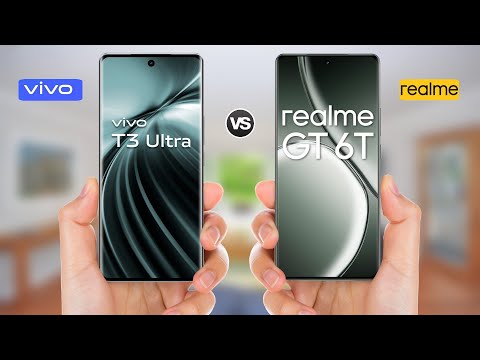 Vivo T3 Ultra vs Realme Gt 6T || Full Comparison