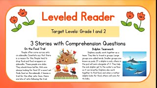 Reading for Grade 1 and Grade 2 | Reading Comprehension | Learn English Through Stories (Set 15)