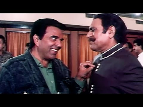 पुलिस अफसर धर्मेंद्र ने गुंडों के साथ की दोस्ती - Kundan | Dharmendra | 90s Action Hit Movie