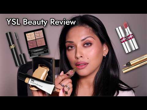 Trying a Full Face of YSL Beauty | Makeup for Olive Skin | Anne Soul