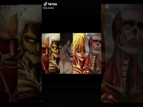 [AOT] The armoured, colossal, female and the attack titan~Tik Tok~ ||Edit||