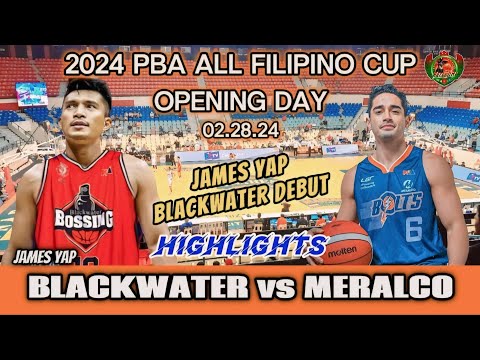 Blackwater vs Meralco (Live) | PBA Season 48 Philippine Cup | 022824