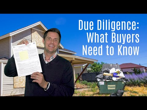 Due Diligence: What Buyers Need to Know