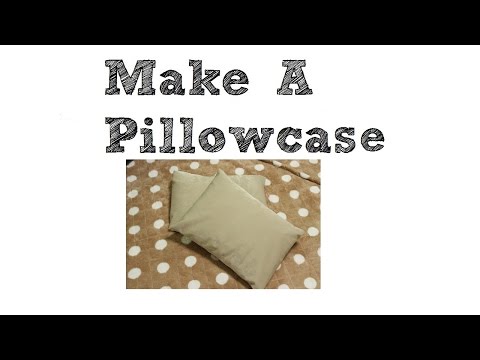 ♡make a pillowcase ♡まくらカバーを作る！