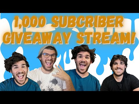 1,000 SUBSCRIBER Lego Building & GIVEAWAY STREAM!!