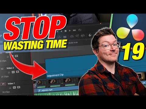 YOUTUBERS! - These tips will SAVE YOU HOURS in Davinci Resolve 19