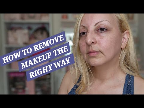 How To Remove Makeup - Two Steps