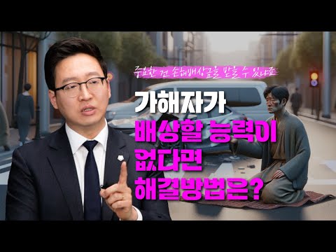 교통사고 가해자가 배상을 못한다고 한다면? (1400회)