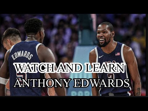 Kevin durant tinuruan ng leksyon si anthony edwards sa crucial na laro