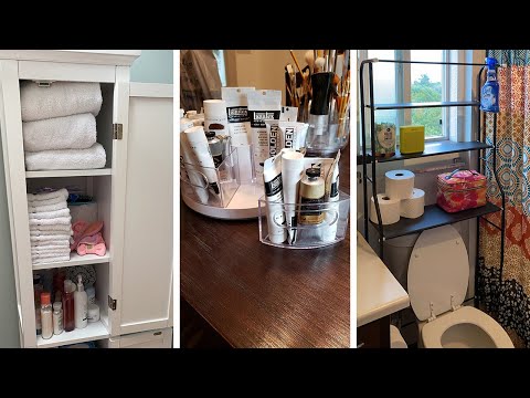 18 Bathroom Storage and Organizing Ideas