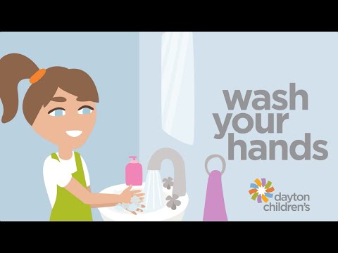 hand washing song | wash your hands with Dayton Children's Hospital