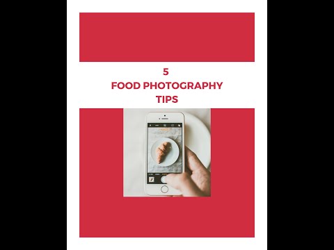 5 Food photography tips