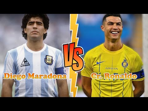 Diego Maradona VS Cristiano Ronaldo Transformation ★ From Baby To 2024