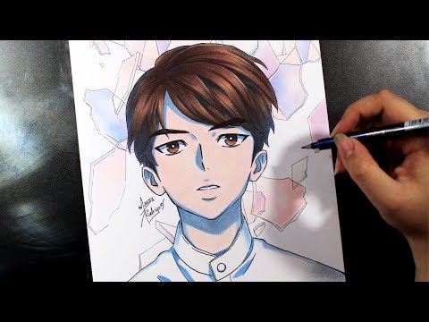 Speed Drawing - SEOKJIN [BTS SAVE ME - WEBTOON]