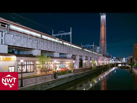 Tokyo Mizumachi, Walking Tour New Spot In Asakusa 4K