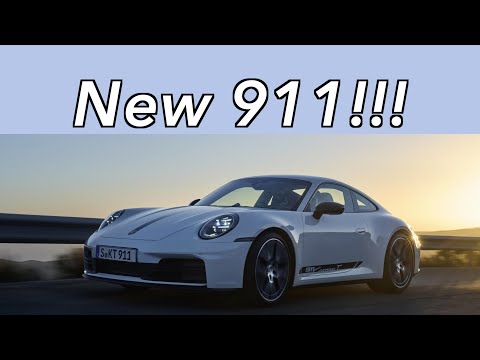 Row Your Own in the Just Revealed, 2025 Porsche 911 Carrera T!!!