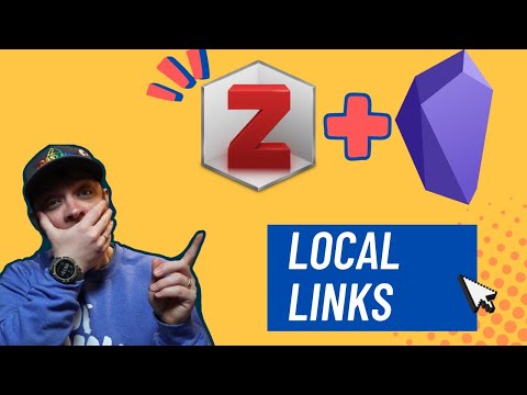Local Zotero Links in Obsidian