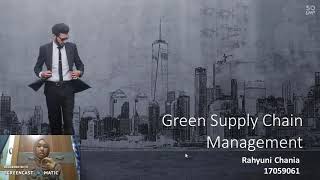 Green Supply Chain Management