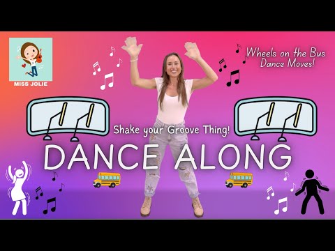 Follow Along Dance with Miss Jolie- Easy Moves for Toddler/Preschool/Kindergarten!