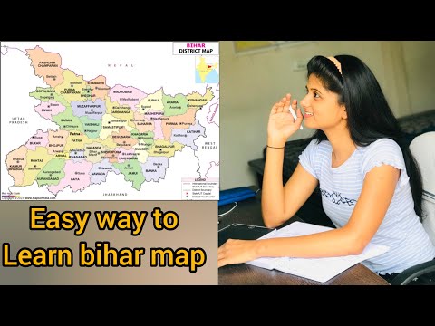 EASY WAY TO LEARN BIHAR MAP||70TH BPSC 2024 || BIHAR MAP IN HINDI